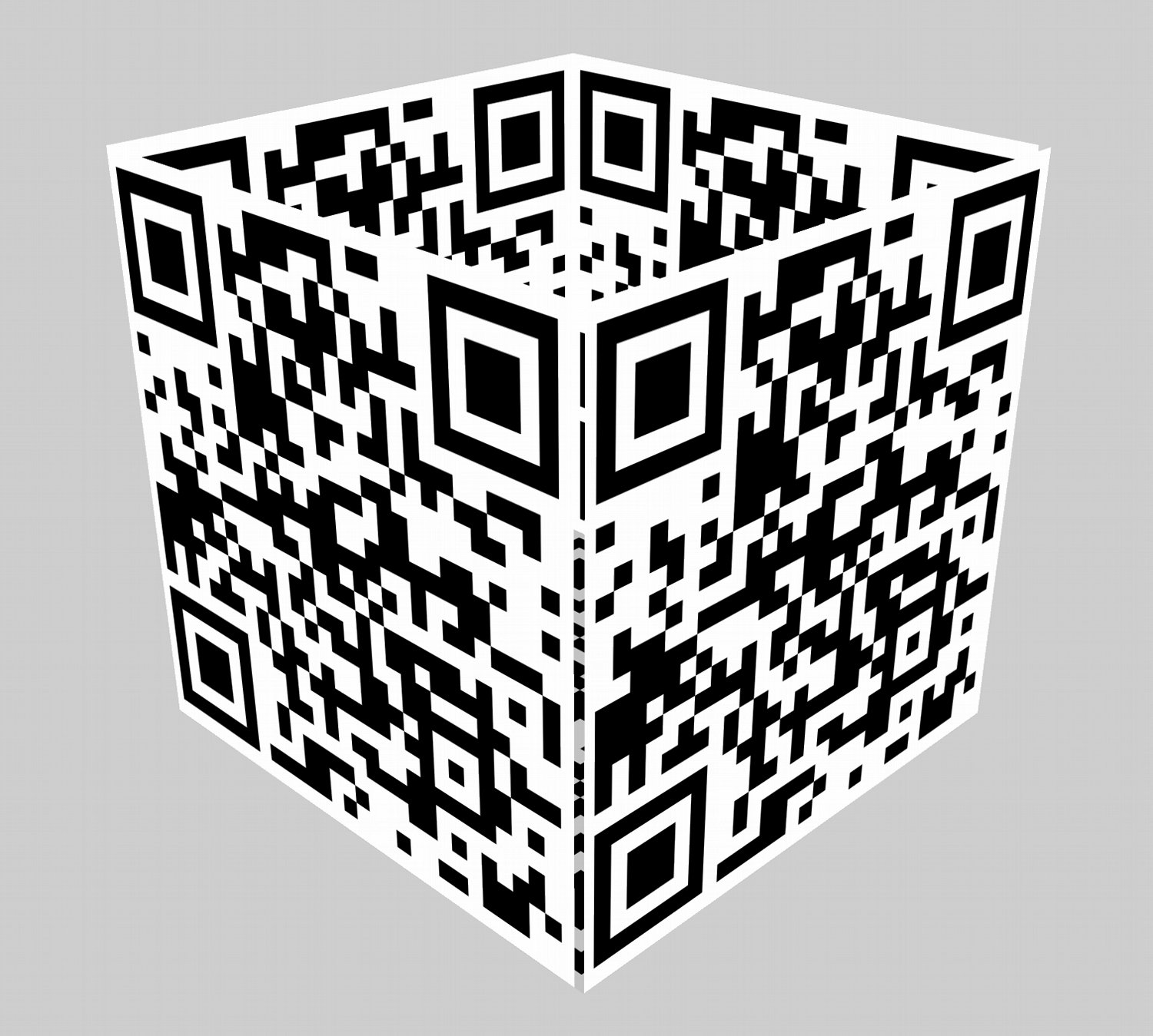  - My first attempt at a QR cube. -  - Art and the Zen of QR Codes - QaRt - making art from QR codes. - Tony Karp, design, art, photography, techno-impressionist, techno-impressionism, aerial photography , drone , drones , dji , mavic pro , video , 3D printing - Books -