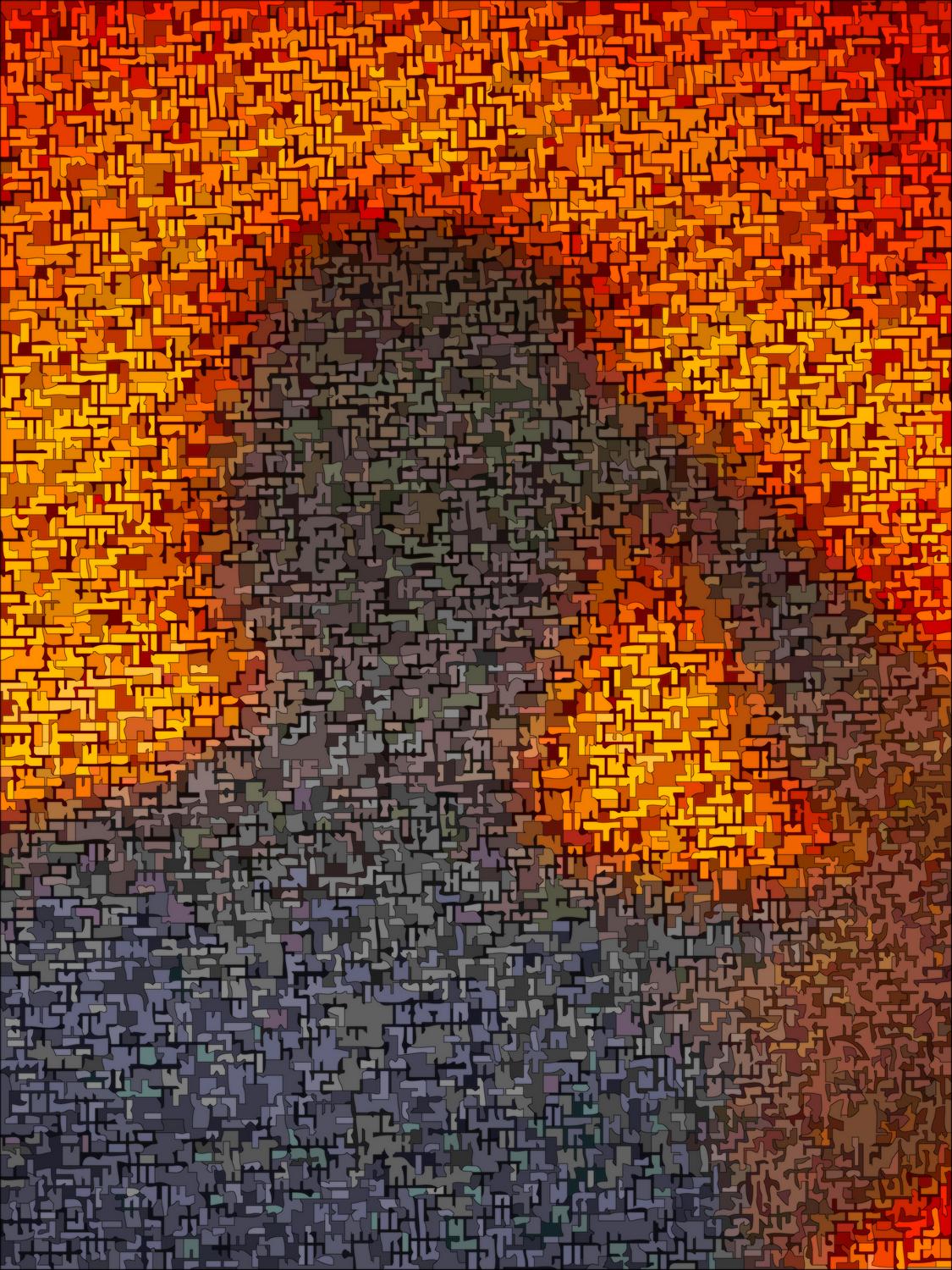  - Self portrait of the artist as a puzzle - Panasonic DMC-FZ28 - Tony Karp, design, art, photography, techno-impressionist, techno-impressionism, aerial photography , drone , drones , dji , mavic pro , video , 3D printing - Books -