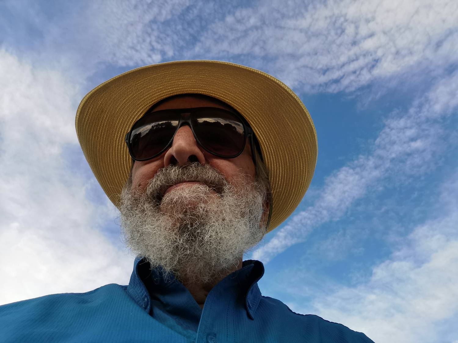 - Self portrait against the sky. - Tony Karp, design, art, photography, techno-impressionist, techno-impressionism, aerial photography , drone , drones , dji , mavic pro , video , 3D printing - Books -